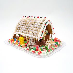 Holiday Gingerbread Barn